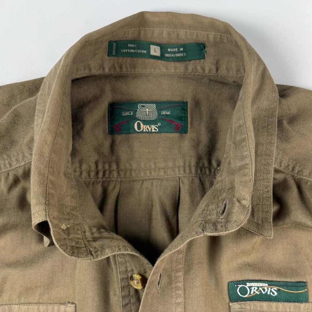 Orvis Multi-Pocket Utility Fishing Shirt L